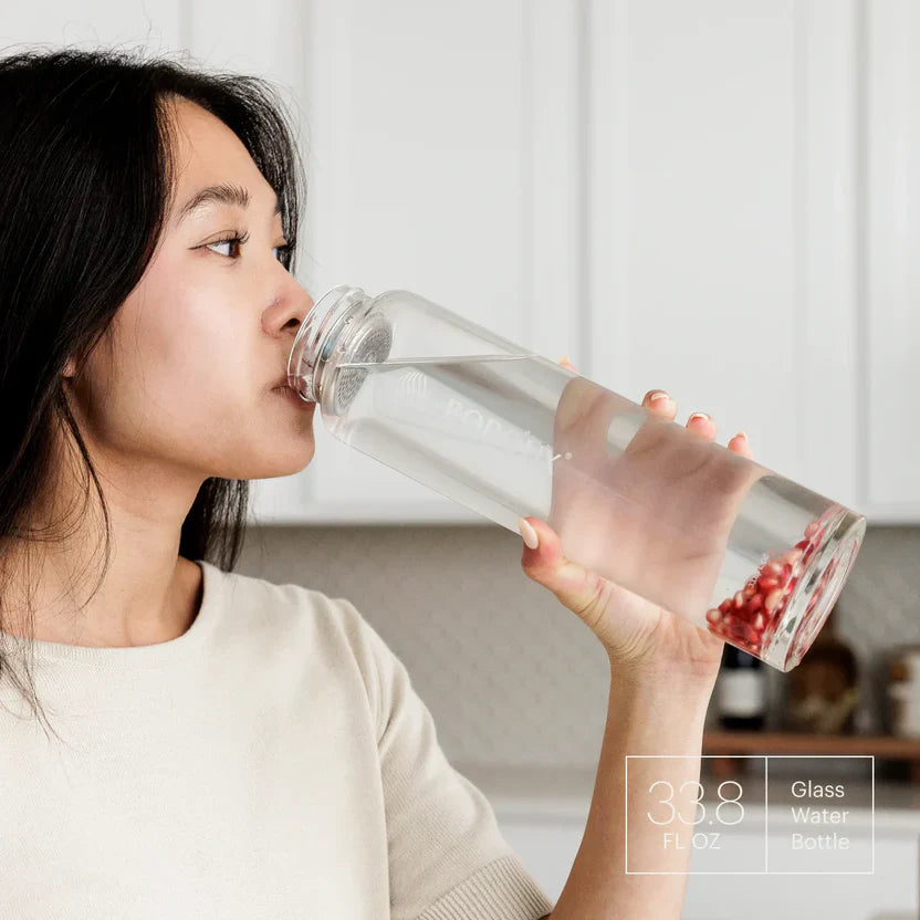 Boroux Glass Water Bottle - 1L — detail