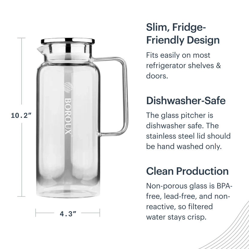 Glass Pitcher — alternate view