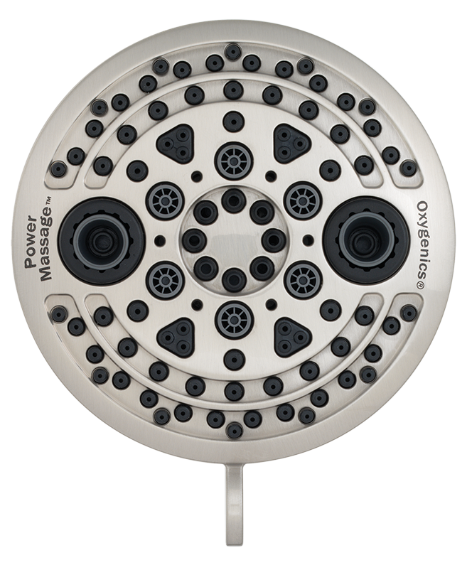PowerMassage Brushed Nickel