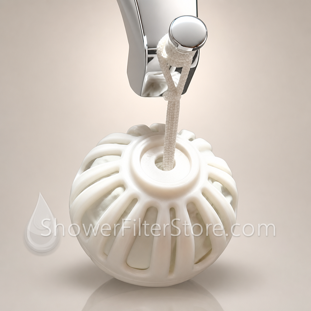 Rainshow'r Crystal Ball Bath Filter
