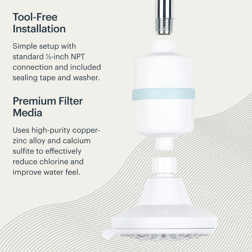 Boroux Shower Filter System — product photo 6