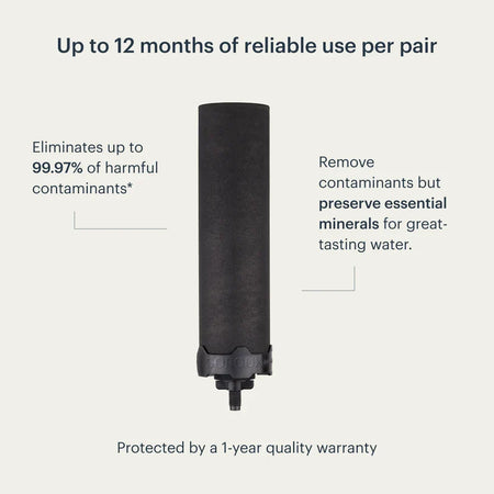 BOROUX Legacy™ Compact Water Filter System — detail