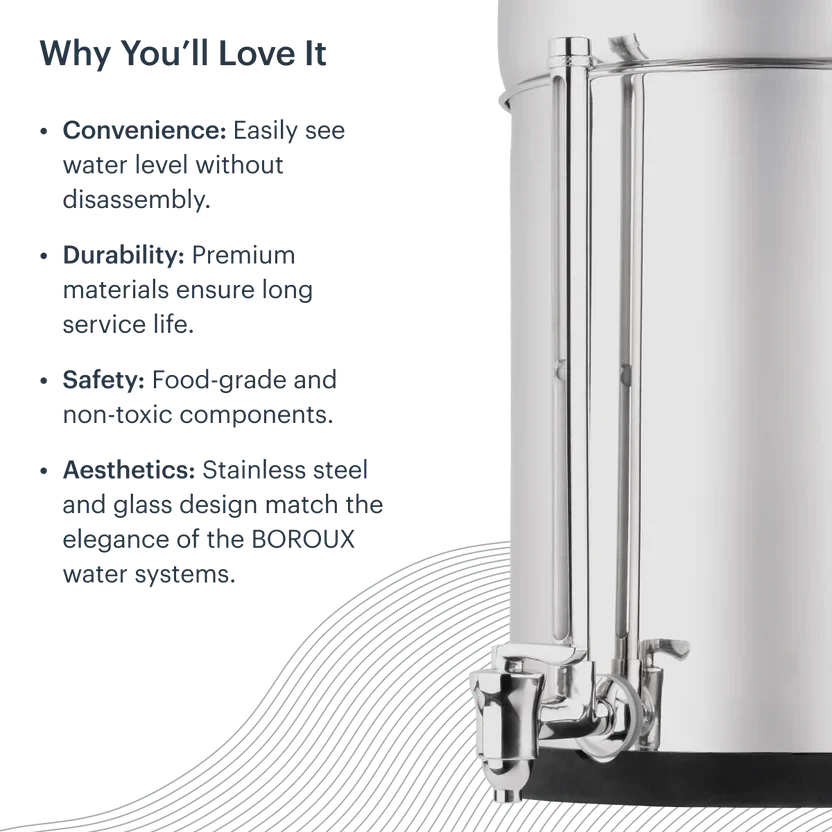 Water Level Spigot — packaging