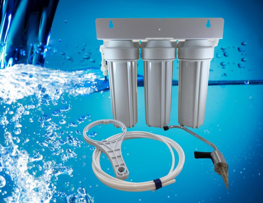 Ultimate Fluoride III with Fluoride, Carbon-KDF and Catalytic Carbon Block Water Filter