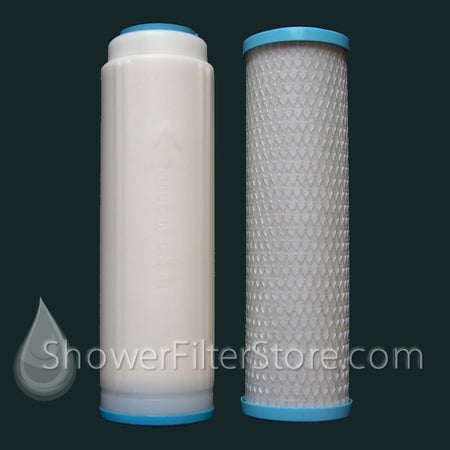 Ultimate Fluoride II Replacement Filters: Catalytic Carbon Block & Fluoride Water Filter Cartridges