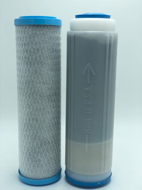 Ultimate Fluoride II Replacement Filters: Catalytic Carbon Block & Fluoride Water Filter Cartridges